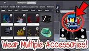 How to Wear Multiple Accessories on Roblox Mobile! (2024)