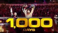 Acknowledge Roman Reigns’ historic 1,000 day title reign