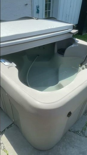 How To Drain ANY Hot Tub with Ease. Super Simple Solution.