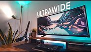 2022 Home Office Setup | Ultrawide DIY Desk Upgrade + Tour