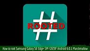 How to root Samsung Galaxy S6 Edge+ SM-G928F Android 6.0.1 Marshmallow