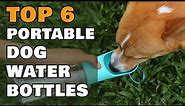 Top 6 Portable Dog Water Bottles for Travel, Hiking, or Everyday Walks