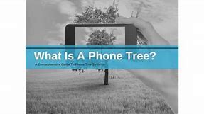 Phone Tree Templates, Tips & Overview