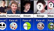 Face Reveals of Famous People
