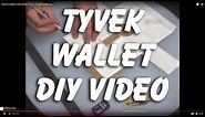 How to make a cool wallet from a Tyvek® envelope