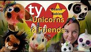 ty Beanie Baby Collection Unicorns and Friends