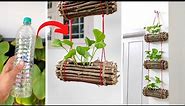 How make amazing wooden hanging pot | Hanging plant ideas | DIY hanging planters