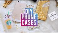 DIY Phone Cases | Chanel Perfume, Starbucks, Brandy Melville & More!
