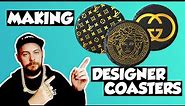 Laser Engraving Designer Slate Coasters [3 Easy Steps]