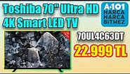 Toshiba 70" Smart Led TV A101 de 22.999TL Ultra HD 4K 70UL4C63DT