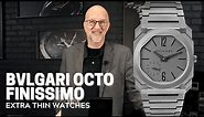 Bvlgari Octo Finissimo Extra Thin Watches - Rose Gold, Titanium, Black Ceramic | SwissWatchExpo