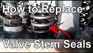 How to Replace Valve Stem Seals Without Removing the Cylinder Head | Tech Tip 09
