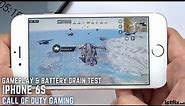 iPhone 6s Call of Duty Mobile Gaming test CODM