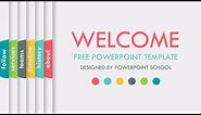 Free Animated PowerPoint Slide Template