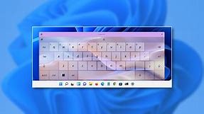 How to Change Touch Keyboard Themes on Windows 11