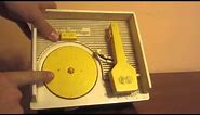 Vintage Fisher Price Toy Music Box Kids Record Player - toy still works and plays