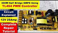 {592} 300 Watt SMPS Circuit Diagram Explained, Troubleshooting