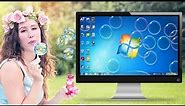How to apply bubbles screen saver in pc/laptop