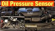 How To Replace The Oil Pressure Sensor On A Jeep Grand Cherokee With A 3.6l Engine
