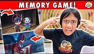 Ryan Play Memory Game Challenge!