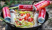 Delicious Fried Probarbus jullieni With Coca Cola - Cooking Fish with Coca Cola [Kitchen Foods]