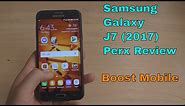 Samsung Galaxy J7 Perx (2017) Review Boost Mobile HD
