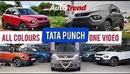 Tata Punch - All Colours Walkaround Video | TeamAutoTrend