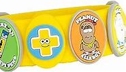 Food Allergy Bracelets for Kids – Bright, Fun Medical Charm Kit: Yellow Silicone Bracelet, Multiple Food Allergy Charms: Peanut, Nut, Dairy, Egg, Wheat & Epi Pen Charm, Medical Alert Bracelet for Kids