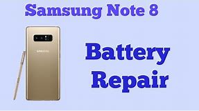 How to remove the Battery on a Samsung Galaxy Note 8 (SM-N950) -- GSM GUIDE