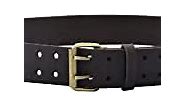 Style n Craft - 2" Wide Extra Long Full-Grain Oiled Leather Work Belt, Durable and Rugged Belt, Dark Brown (#74053)