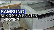 Samsung Monochrome Laser SCX-3405W Printer (Unboxing & Setting-up)