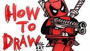 How to Draw Lego Deadpool
