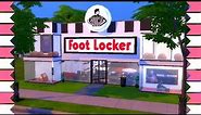 SIMS 4 FOOT LOCKER 🎮SHOE STORE SPEED BUILD