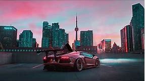 4K Lamborghini Aventador - Relaxing Live Wallpaper - 1 Hour Screensaver Background Win 10 - 11 Loop