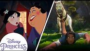 Try Not To Laugh | Funny Disney Princess Moments With Moana, Tangled & More | Disney Princess