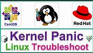 Linux Kernel Panic Error Troubleshoot using GRUB Prompt #Linux #kernel #panic #error #not #syncing
