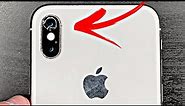 How to replace iPhone X camera glass (EASY)