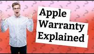 What is the Apple 1 year warranty?