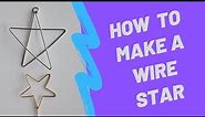 How to Make a 5 Pointed Star Pendant without a Template