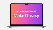 Introducing Apple Business Essentials | Apple