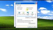 Windows XP: How To Add Desktop Icons and Shortcuts