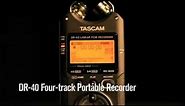 Recording audio for DSLR Filmmaking with TASCAM