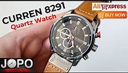 CURREN M8291 Great Quartz Chronograph Watch│Curren Watch Review│Subtitles