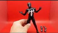 Mezco One 12 Bootleg Symbiote Spider-Man Action Figure from Aliexpress (Marvel Legends Custom?)