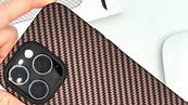 Case for iPhone 14 Pro Max,Compatible with MagSafe,1500D Aramid Fiber Shockproof Protective Case,Carbon Fiber Style,6.7 Inch,Black-Grey(Coarse Twill)