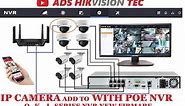 Hikvision NVR with POE setup for beginners. HDD installation, , Face Detection. Line crossing