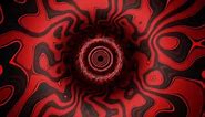 VJ LOOP NEON Red Black Tunnel Abstract Background Video Simple Lines Pattern 4k Screensaver