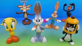 2012 THE LOONEY TUNES SHOW SET OF 6 McDONALD'S HAPPY MEAL FULL COLLECTION VIDEO REVIEW