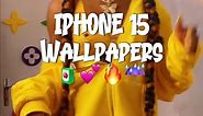 IPHONE 15 WALLPAPERS #fyp #viral #fypcropz #wallpapers #trending #wallpapertiktok #iphonewallpapers @QueenieO6