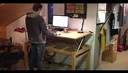 Demo 1 - DIY / Liftable / Stand-up / Rising - Desk / Table